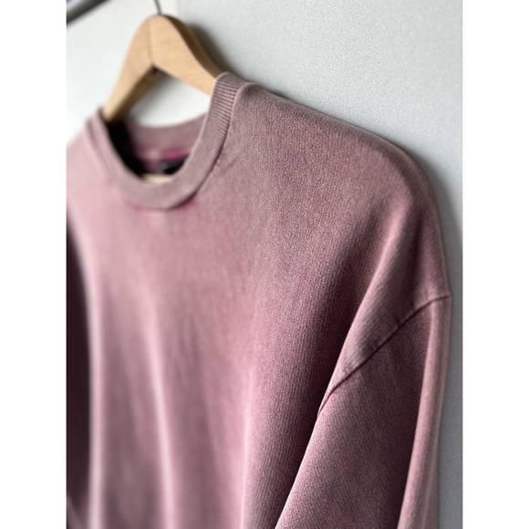 ASOS DESIGN Petite oversized washed sweatshirt in blush - Picture 5 of 11
